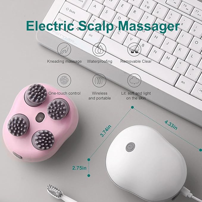 Electric Head Scalp Massager